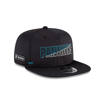 Blue Carolina Panthers Hat - New Era NFL Official Summer Sideline 9FIFTY Snapback Caps USA7560984